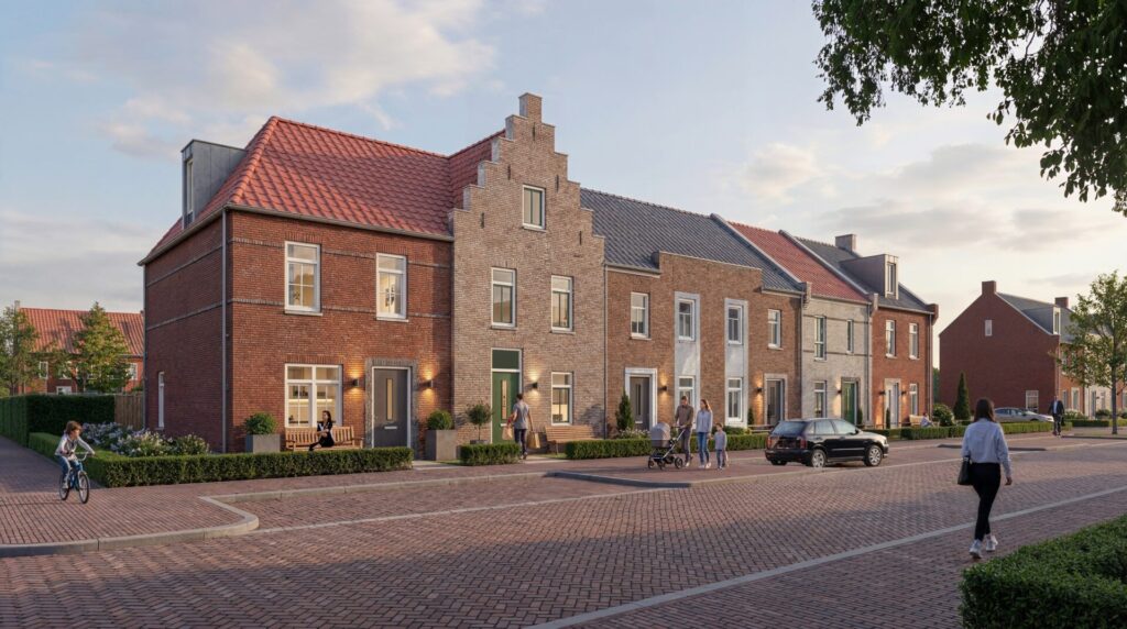 Molenvliet Tholen - straatbeeld